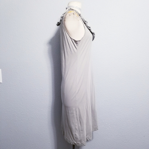 Garnet Hill boho ruffle spring summer casual dress XS - Picture 3 of 6